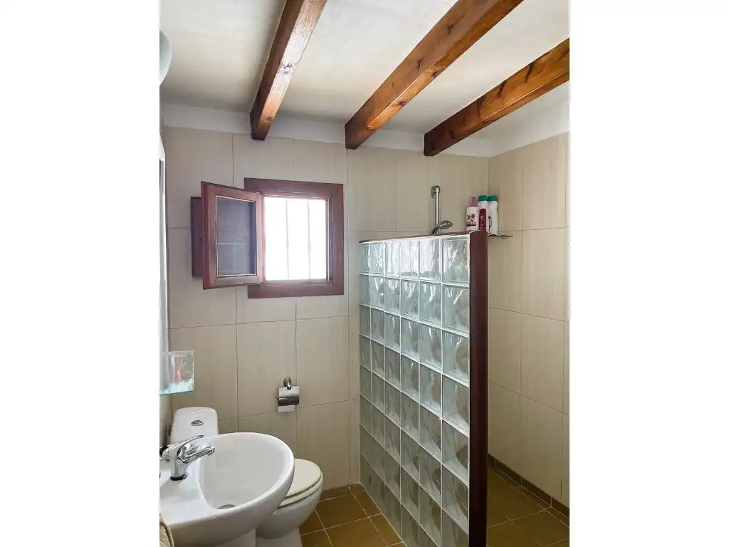 Bany de Casa o xalet en venda en Mojácar amb Aire condicionat, Jardí privat i Terrassa