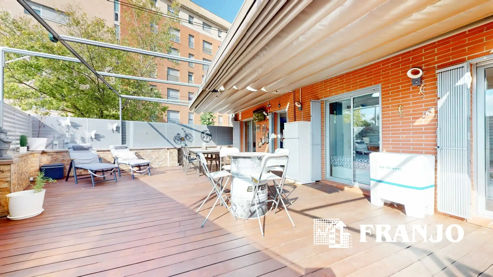 Terrace of Flat for sale in Parc Central