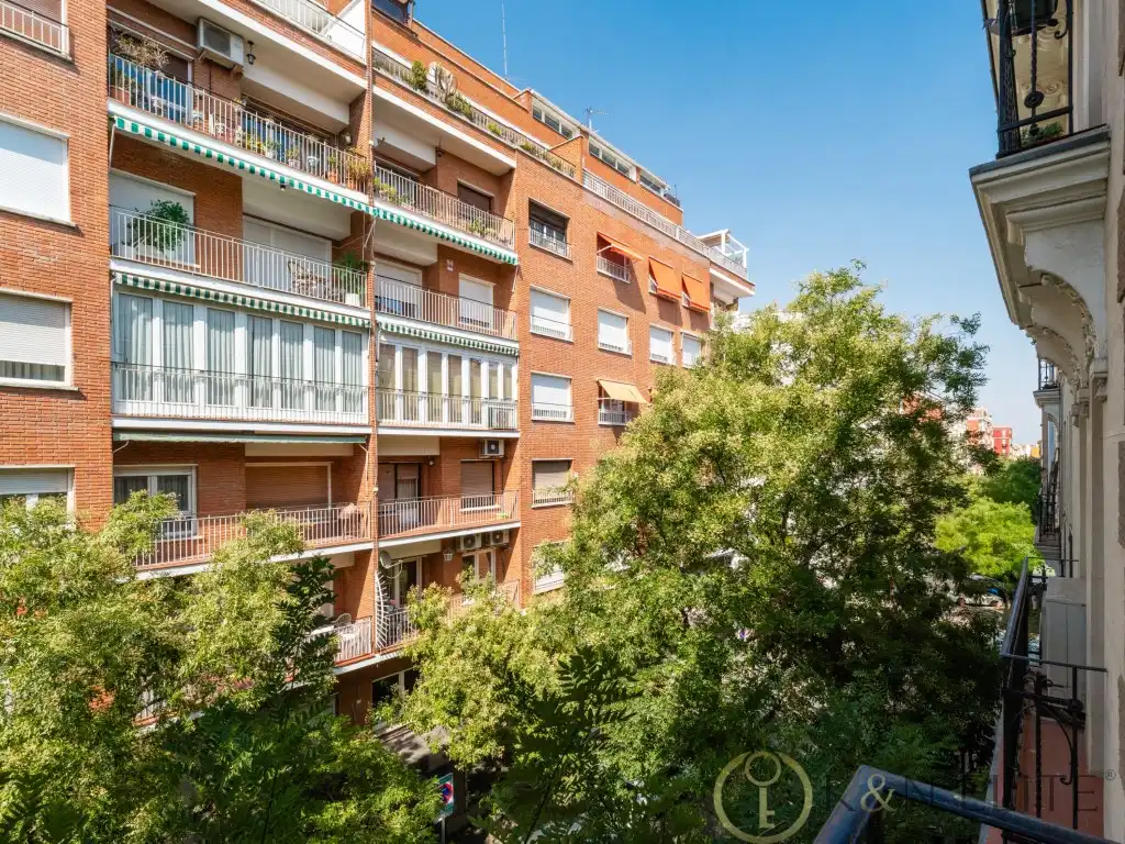 Balcony of Flat for sale in Madrid  with Air Conditioner, Heating and Balcony