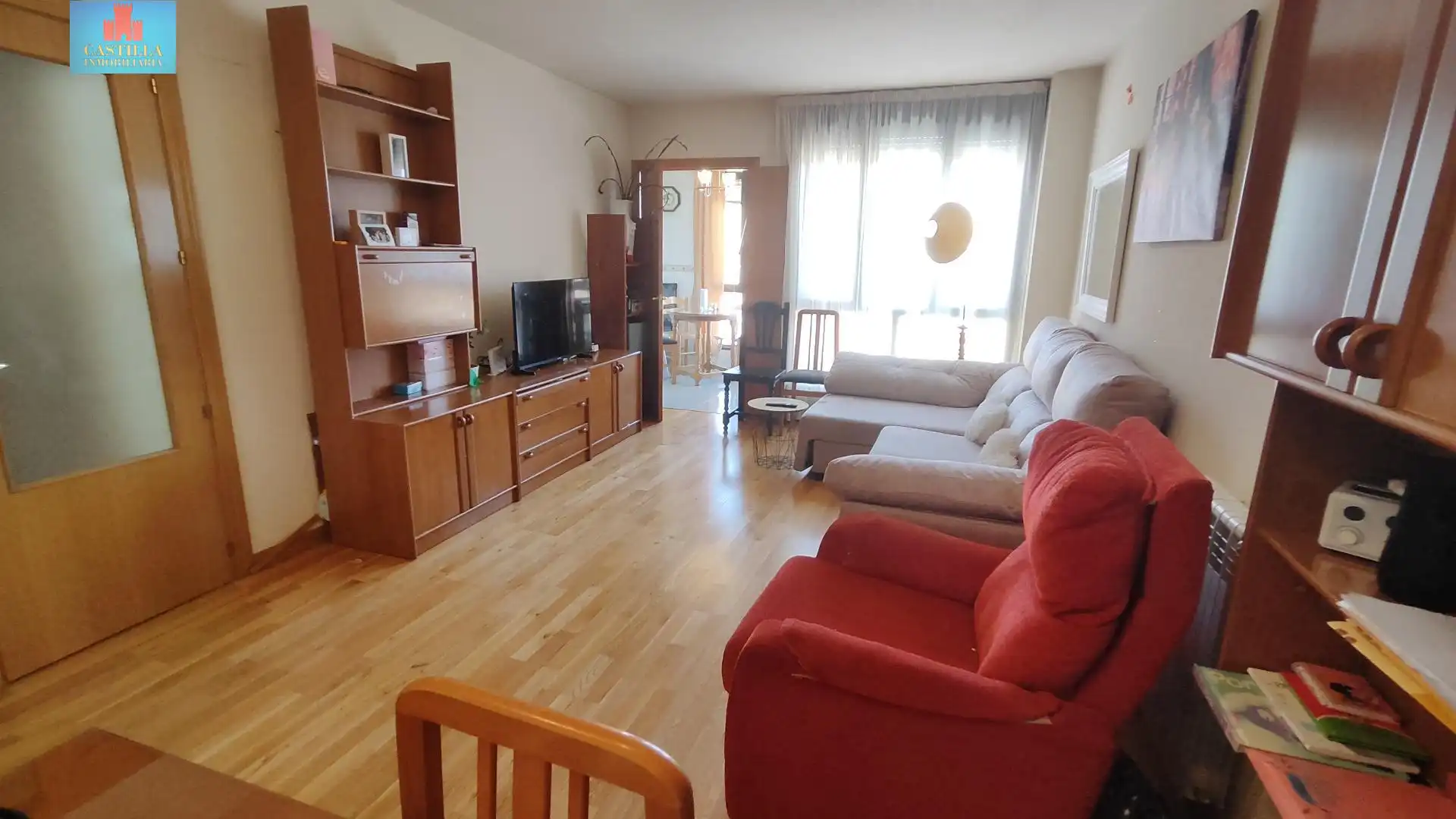 Sala de estar de Piso en venta en Ávila con Calefacción, Jardín privado y Trastero