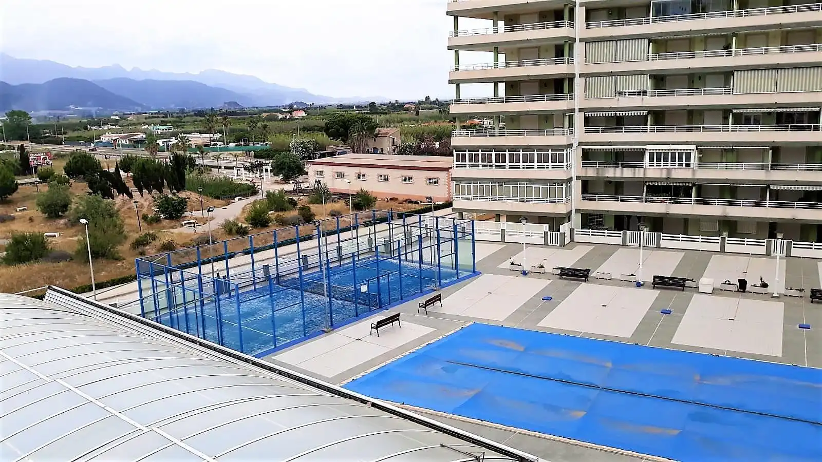 Piscina de Apartamento en venta en Tavernes de la Valldigna con Terraza y Piscina comunitaria