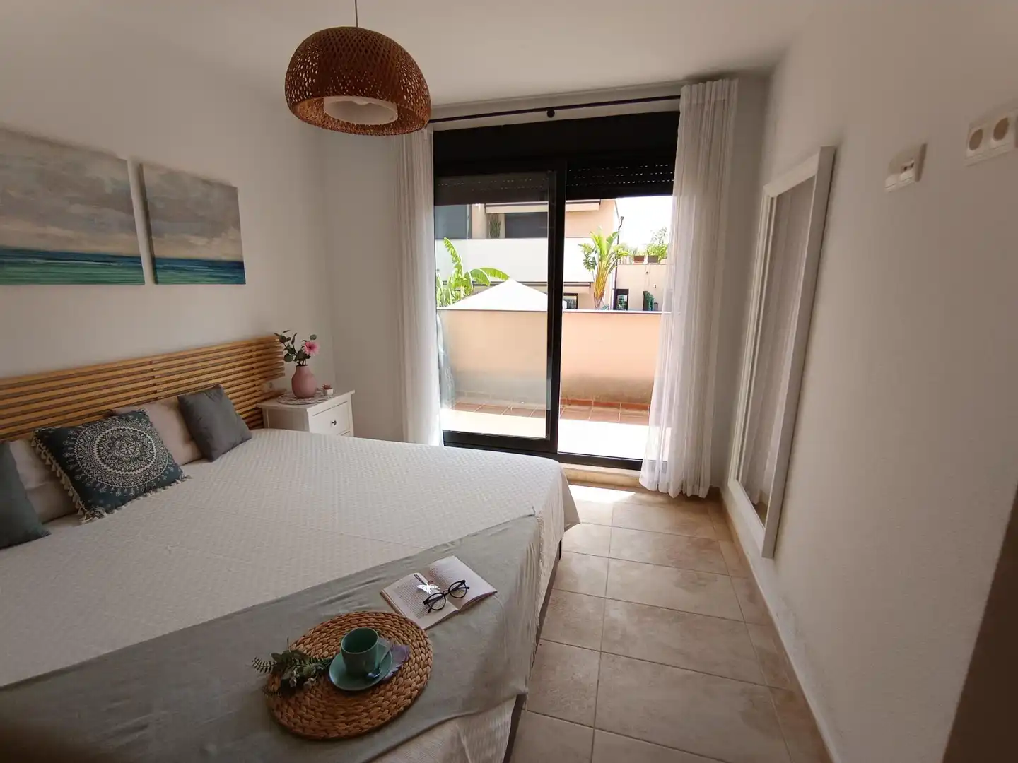 Habitación de Casa adosada en venta en Molina de Segura con Aire acondicionado, Calefacción y Jardín privado