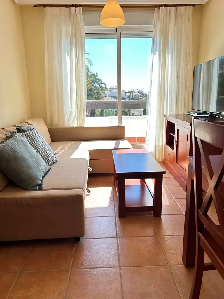 Wohnzimmer von Wohnungen zum Verkauf in Vera mit Klimaanlage, Heizung und Terrasse