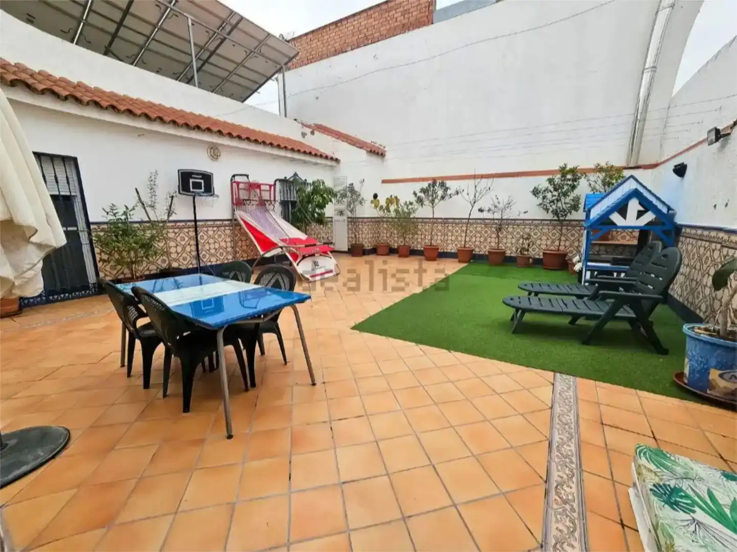Terraza de Piso en venta en La Algaba con Aire acondicionado, Trastero y Amueblado
