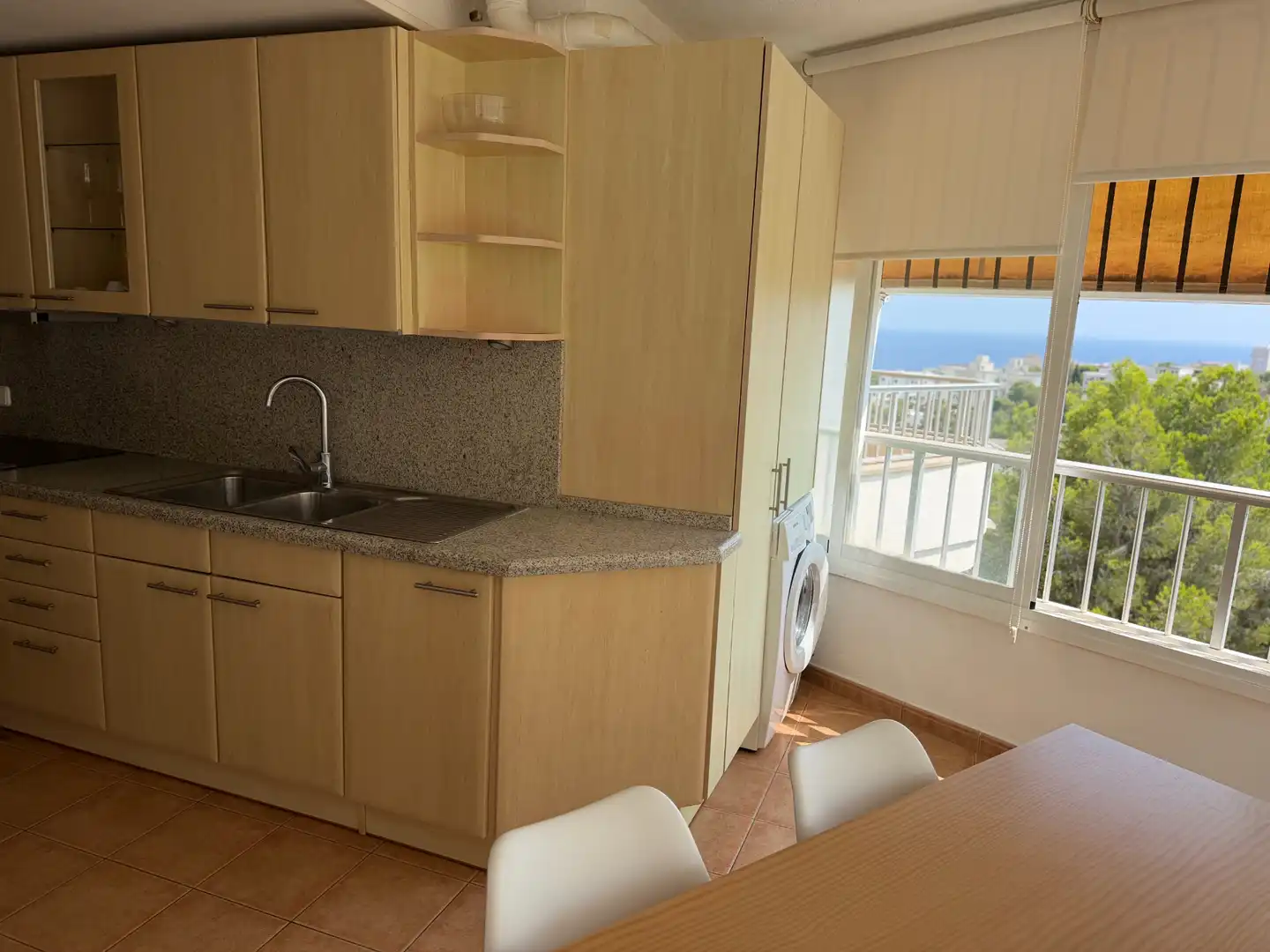 Cocina de Piso en venta en  Palma de Mallorca con Aire acondicionado, Terraza y Piscina