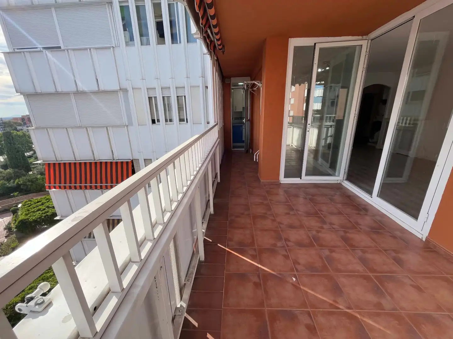 Terraza de Piso de alquiler en Móstoles con Calefacción, Parquet y Terraza