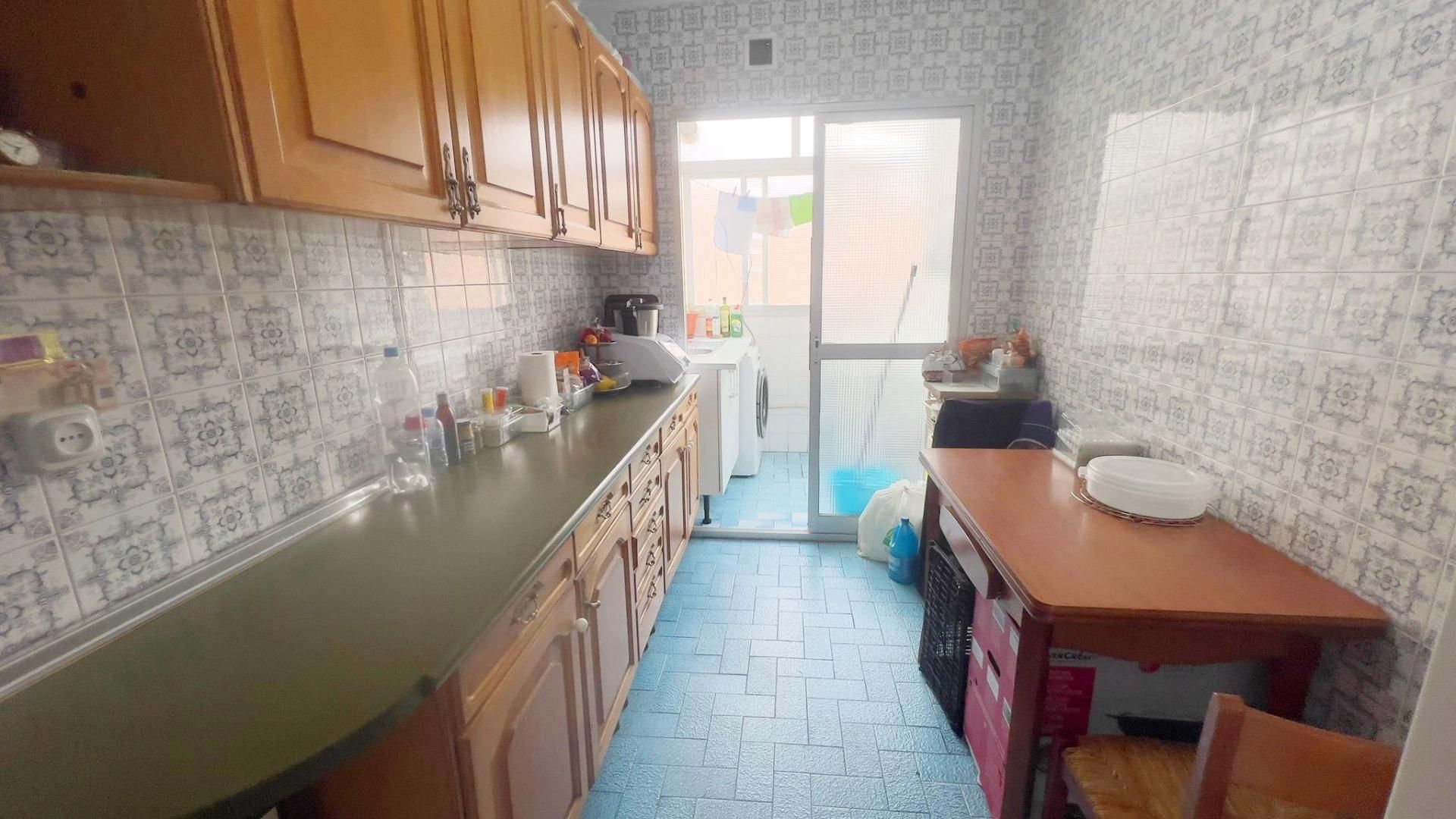 Cocina de Piso en venta en Málaga Capital con Terraza