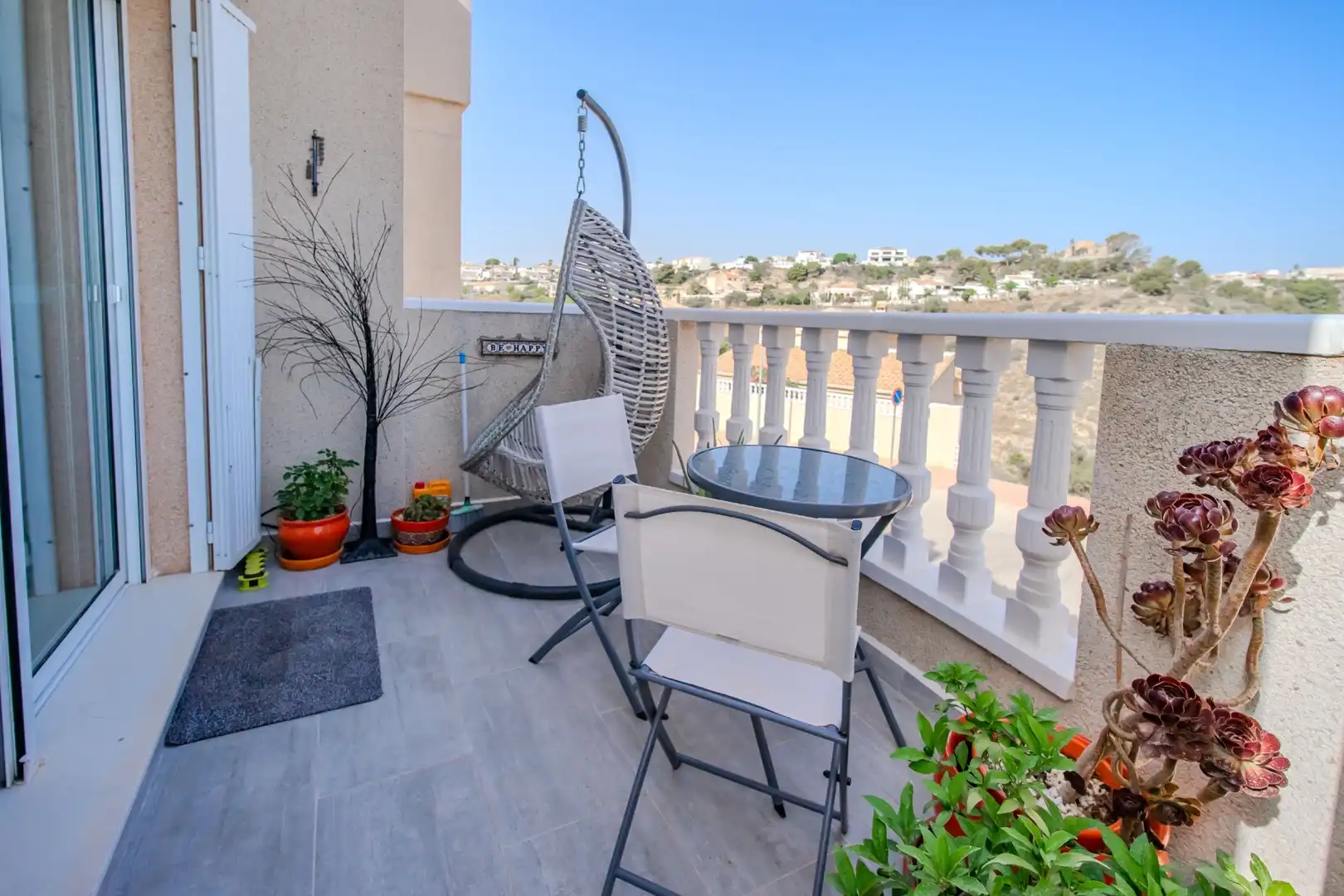 Balcony of Houses for sale in Rojales  with Air Conditioner, Terrace and Swimming Pool