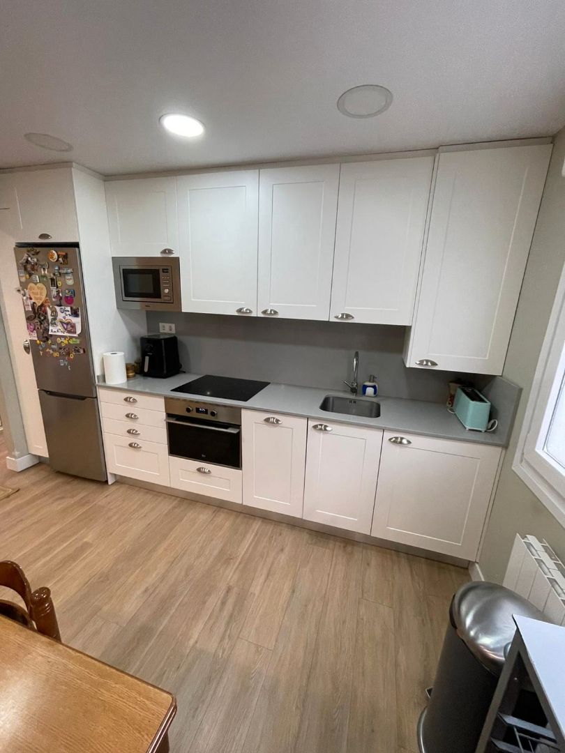 Kitchen of Flat for sale in Sestao   with Heating, Parquet flooring and Furnished