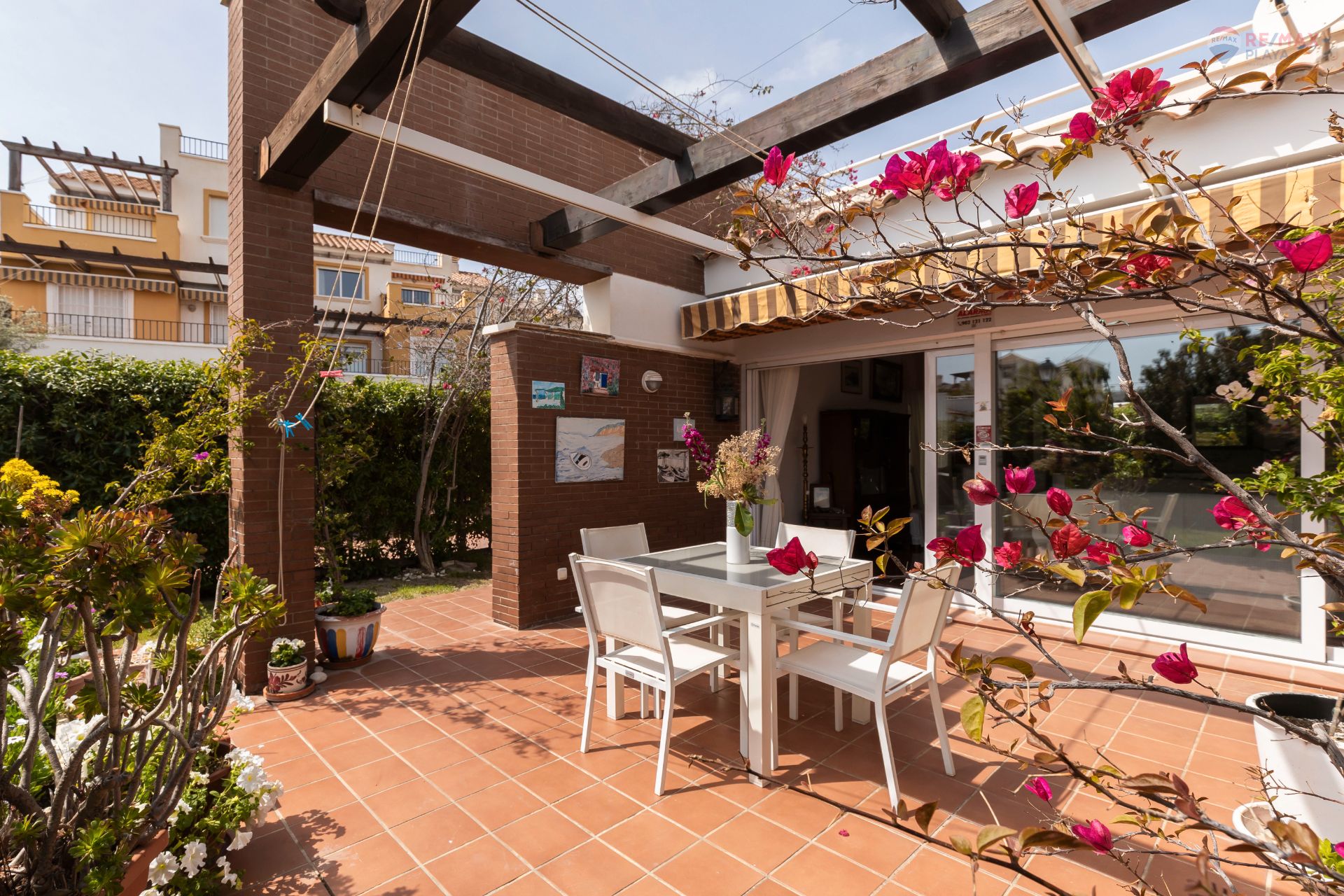 Terrace of Single-family semi-detached for sale in Vera  with Air Conditioner, Private garden and Terrace