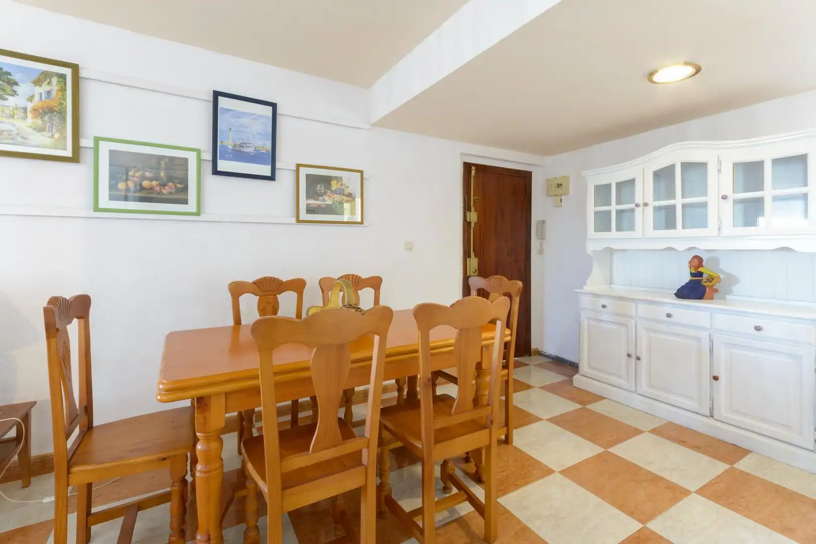 Comedor de Apartamento en venta en Gandia con Jardín privado, Terraza y Trastero