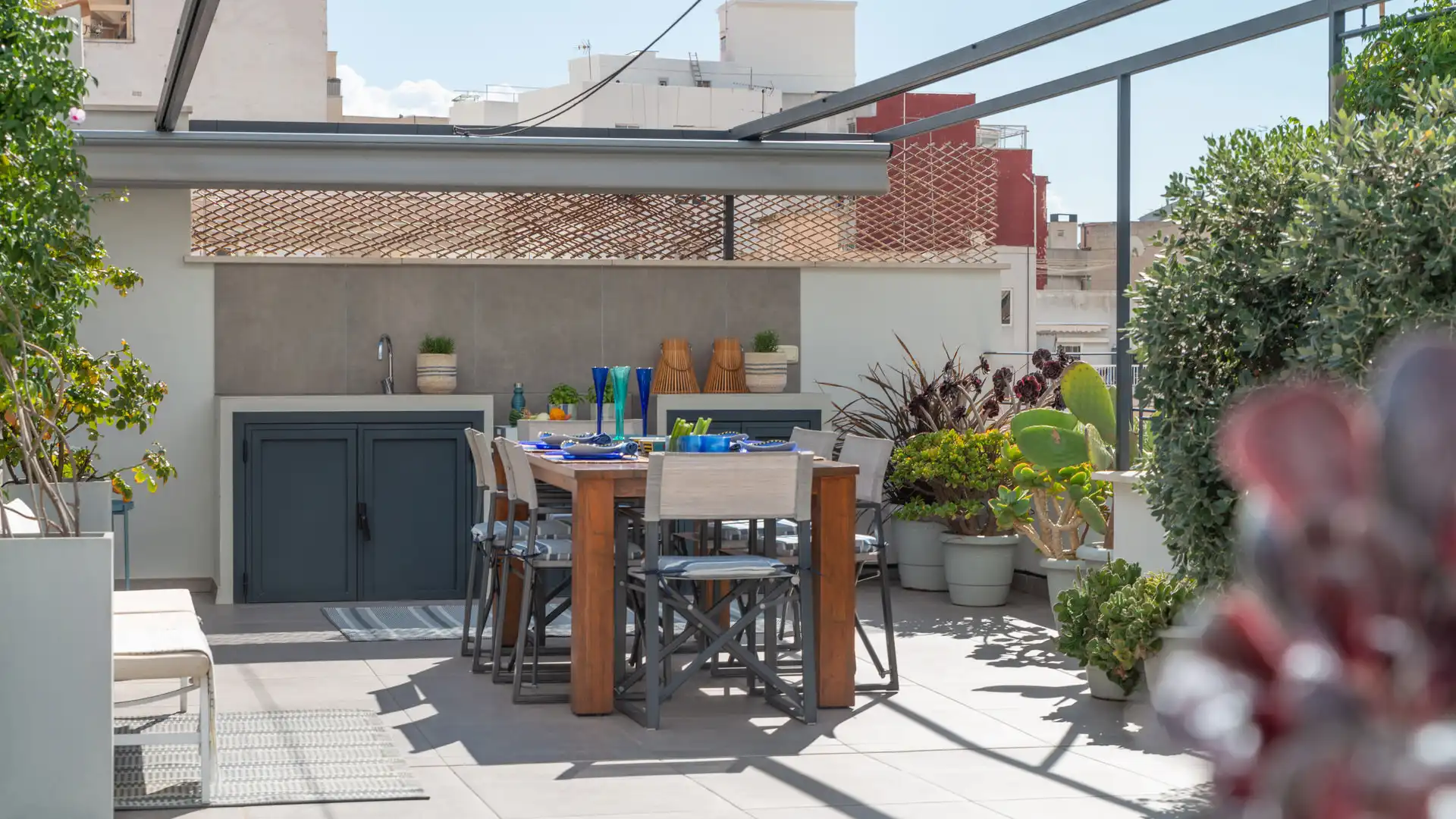 Terrasse von Haus oder Chalet zum Verkauf in  Palma de Mallorca mit Klimaanlage, Heizung und Terrasse