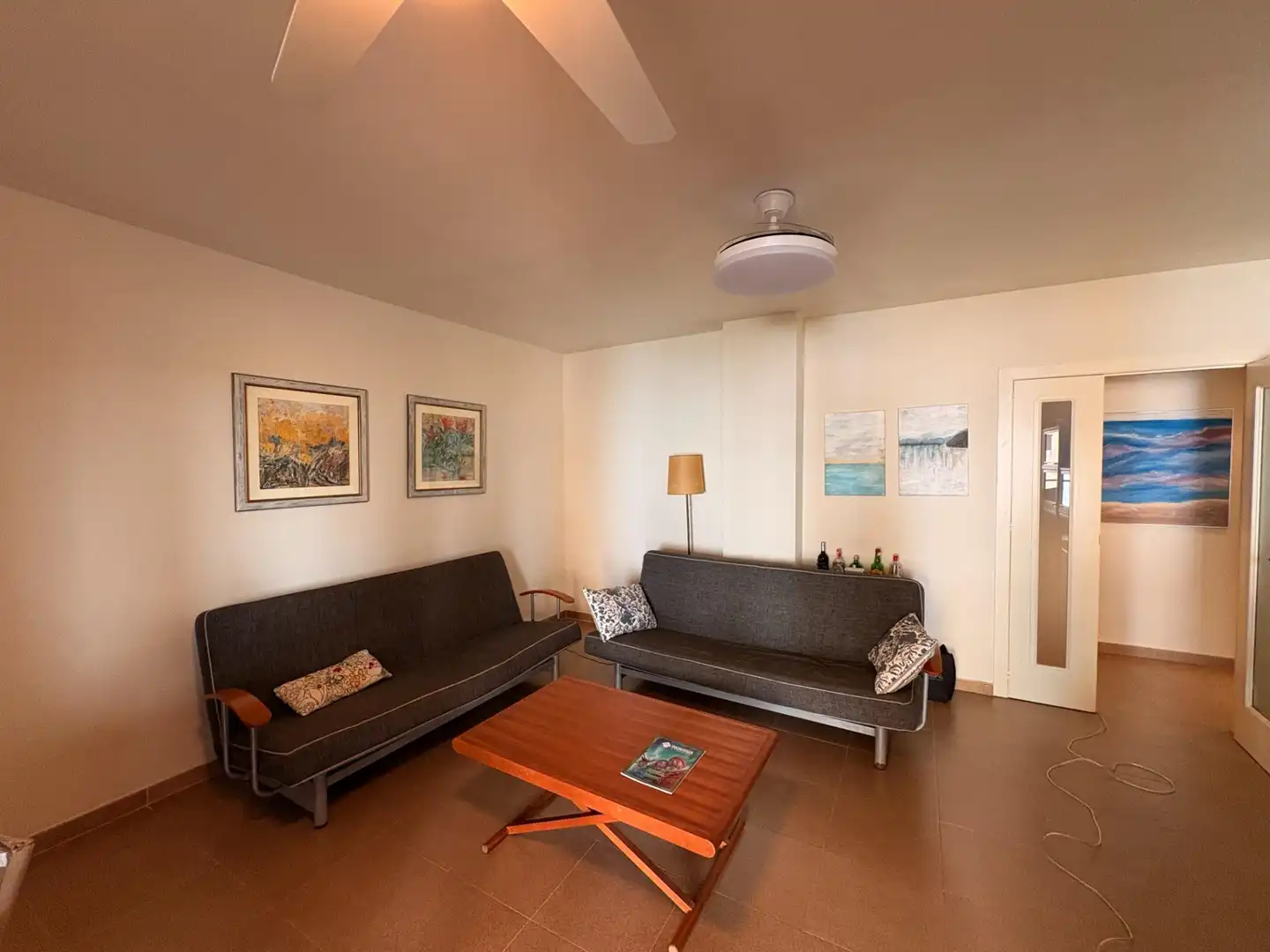 Sala de estar de Apartamento en venta en Ayamonte con Aire acondicionado, Terraza y Piscina comunitaria