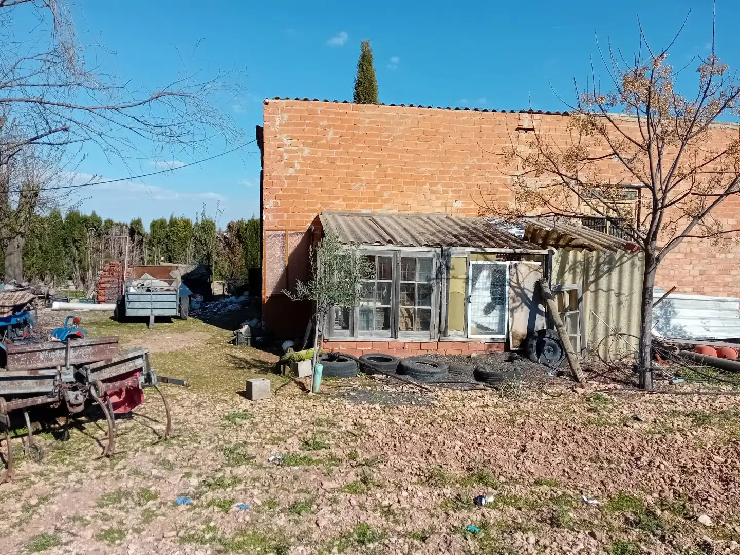 Vista exterior de Casa o chalet en venta en Bolaños de Calatrava con Terraza, Trastero y Amueblado