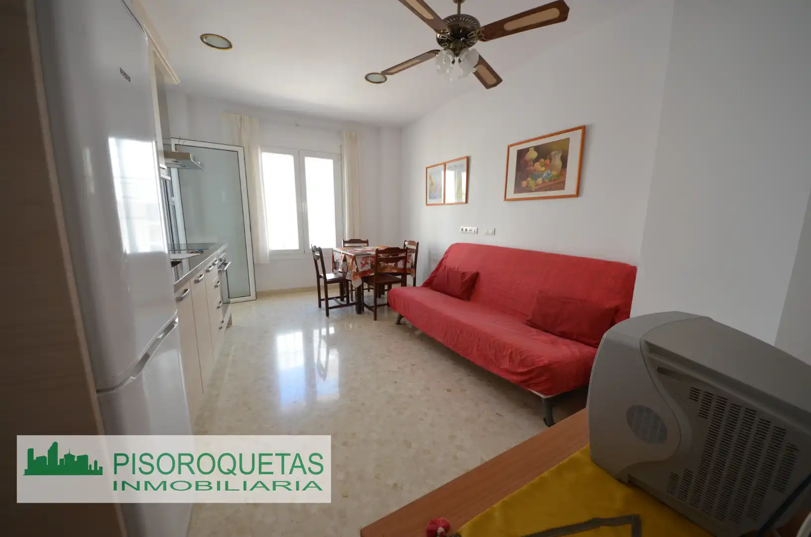 Habitación de Estudio de alquiler en Roquetas de Mar con Aire acondicionado, Calefacción y Amueblado