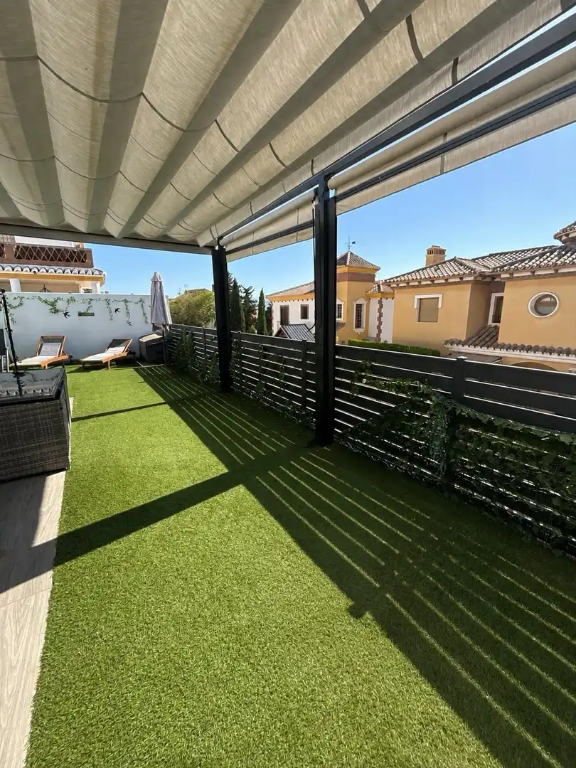 Terraza de Casa o chalet en venta en Málaga con Aire acondicionado, Calefacción y Jardín privado