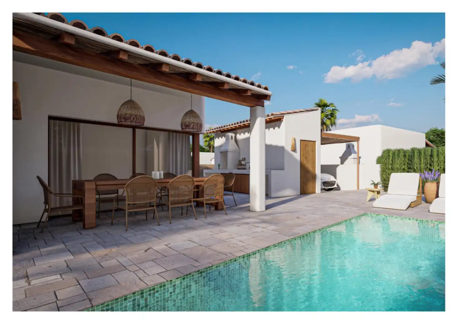 Chalet con piscina en venta en San Rafael - Nucia Park, imagen 3