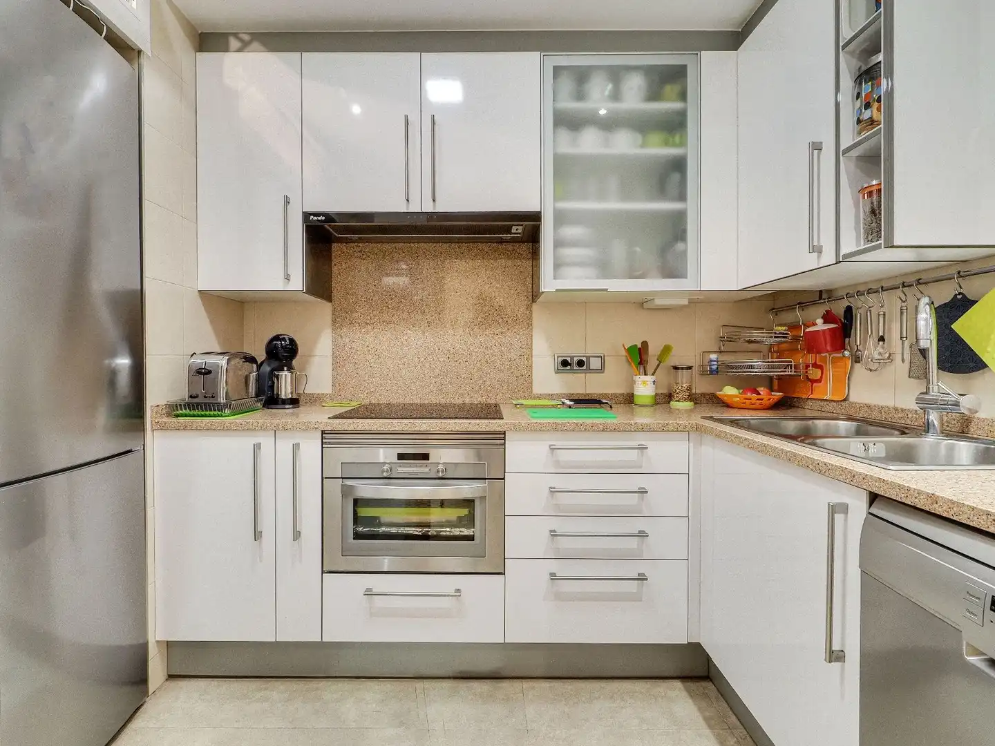 Cocina de Piso en venta en Barcelona con Aire acondicionado, Calefacción y Terraza