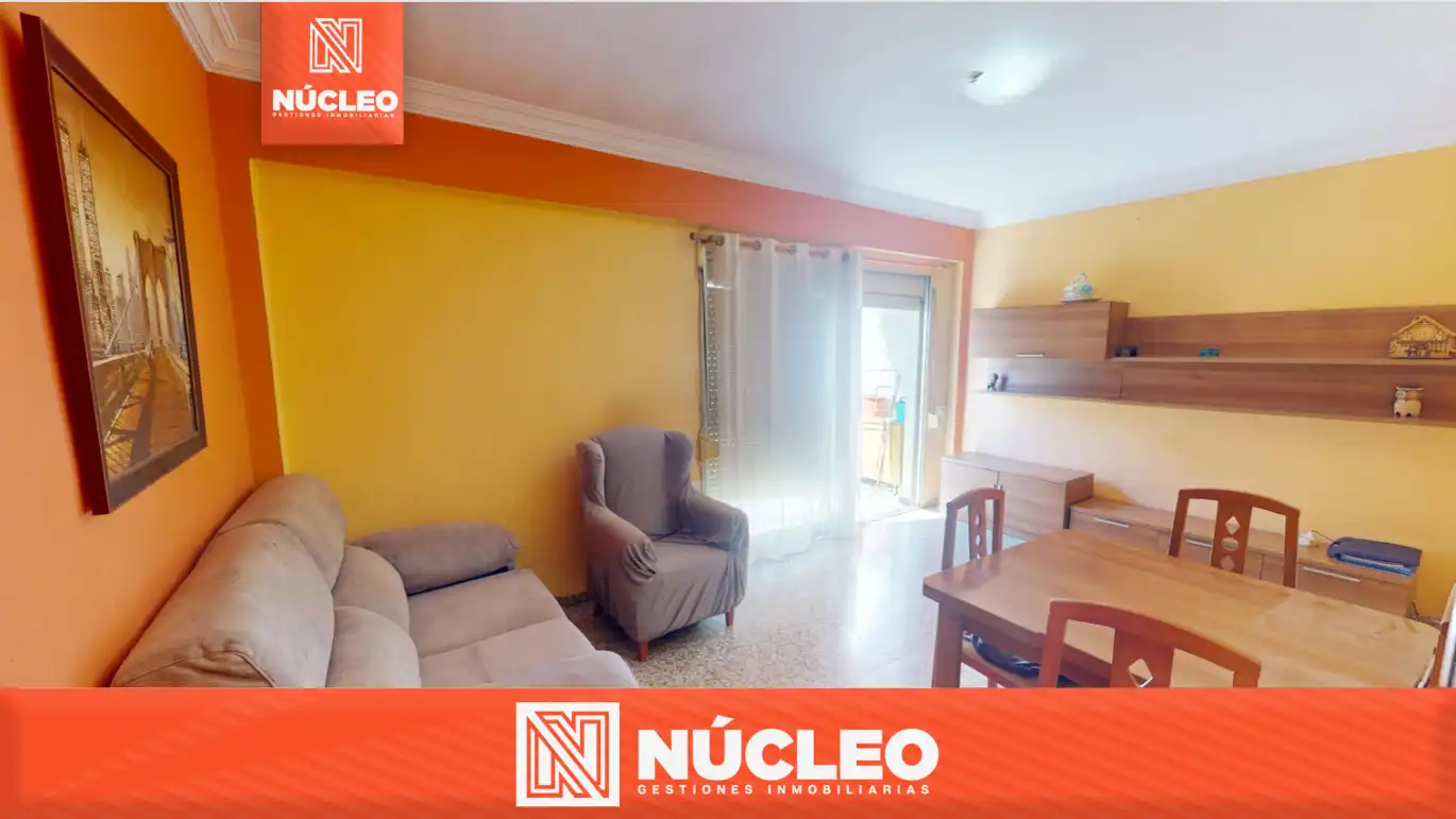 Wohnzimmer von Wohnung zum Verkauf in Alicante / Alacant mit Möbliert