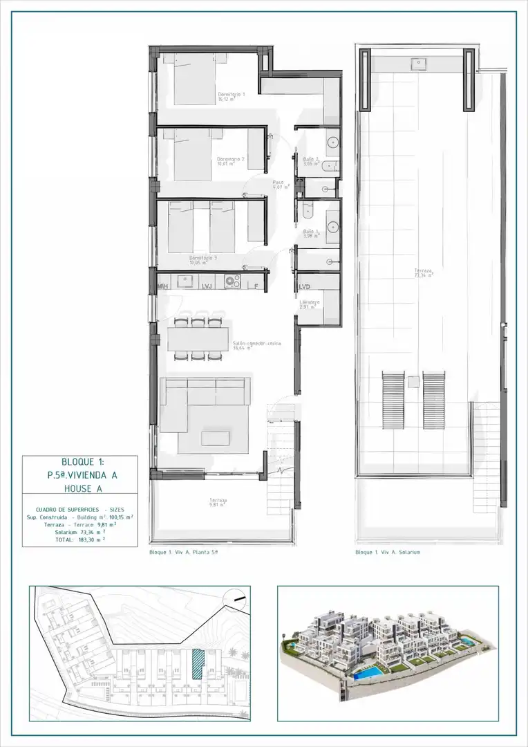 Penthouse mit Pool zum Verkauf in Avenida Alcazaba, 115, imagen 21