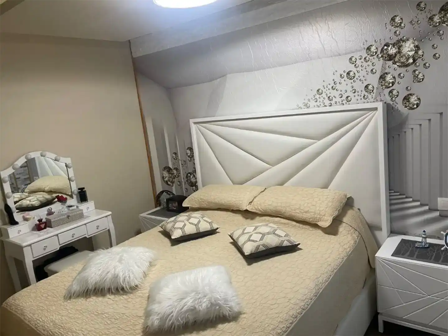 Schlafzimmer von Wohnung zum Verkauf in Reus mit Klimaanlage