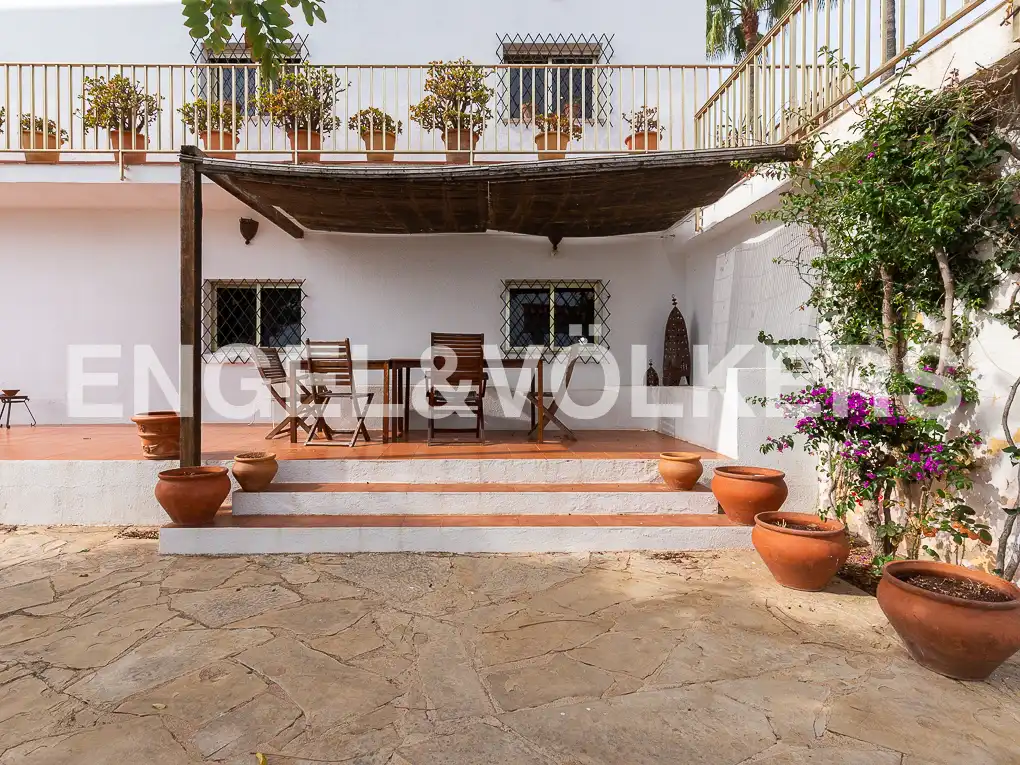 Terrassa de Casa o xalet en venda en Vinaròs amb Calefacció, Jardí privat i Terrassa