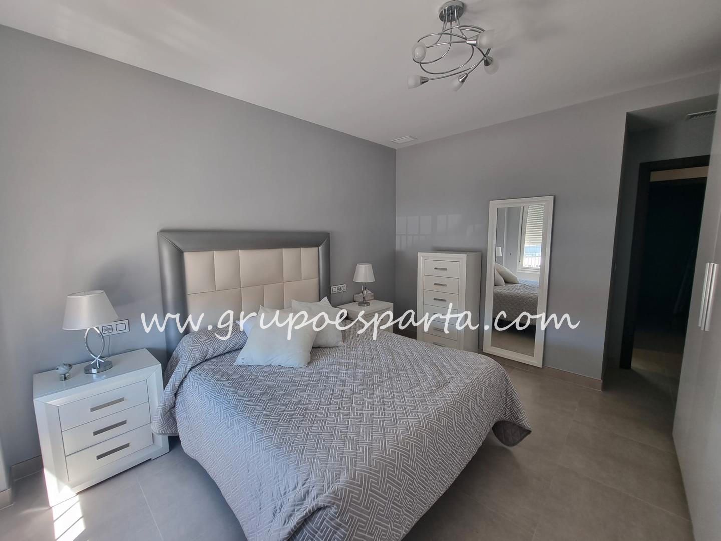 Bedroom of Flat for sale in Sanlúcar la Mayor  with Air Conditioner