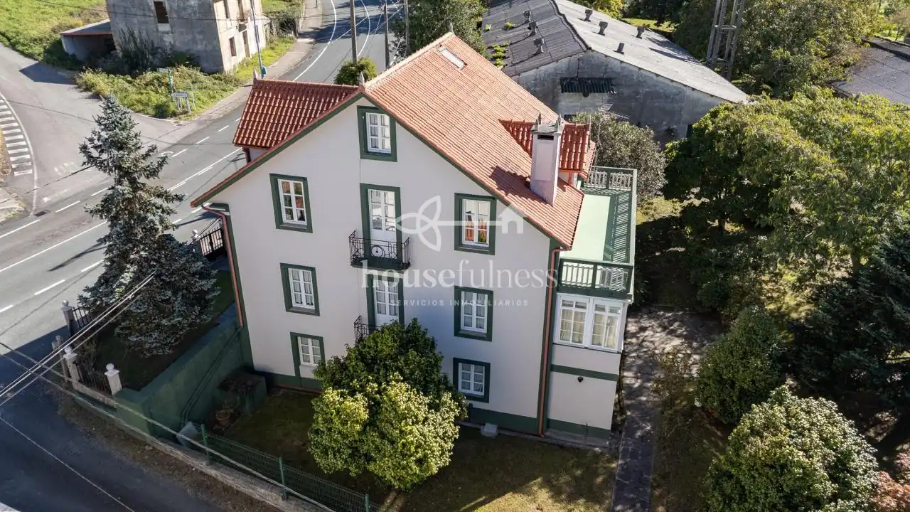Vista exterior de Casa o chalet en venta en San Sadurniño con Calefacción, Jardín privado y Terraza