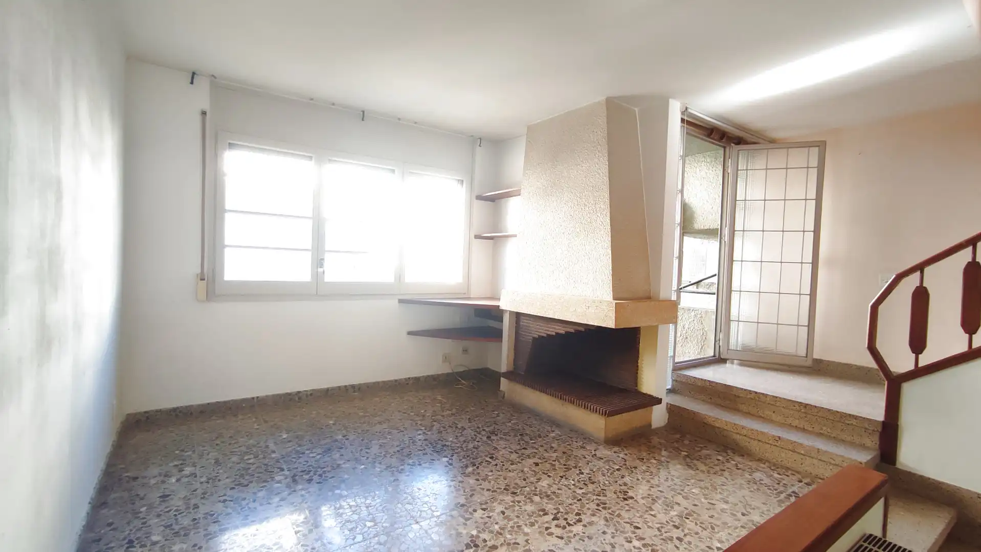 Sala de estar de Casa adosada en venta en Súria con Calefacción, Terraza y Trastero