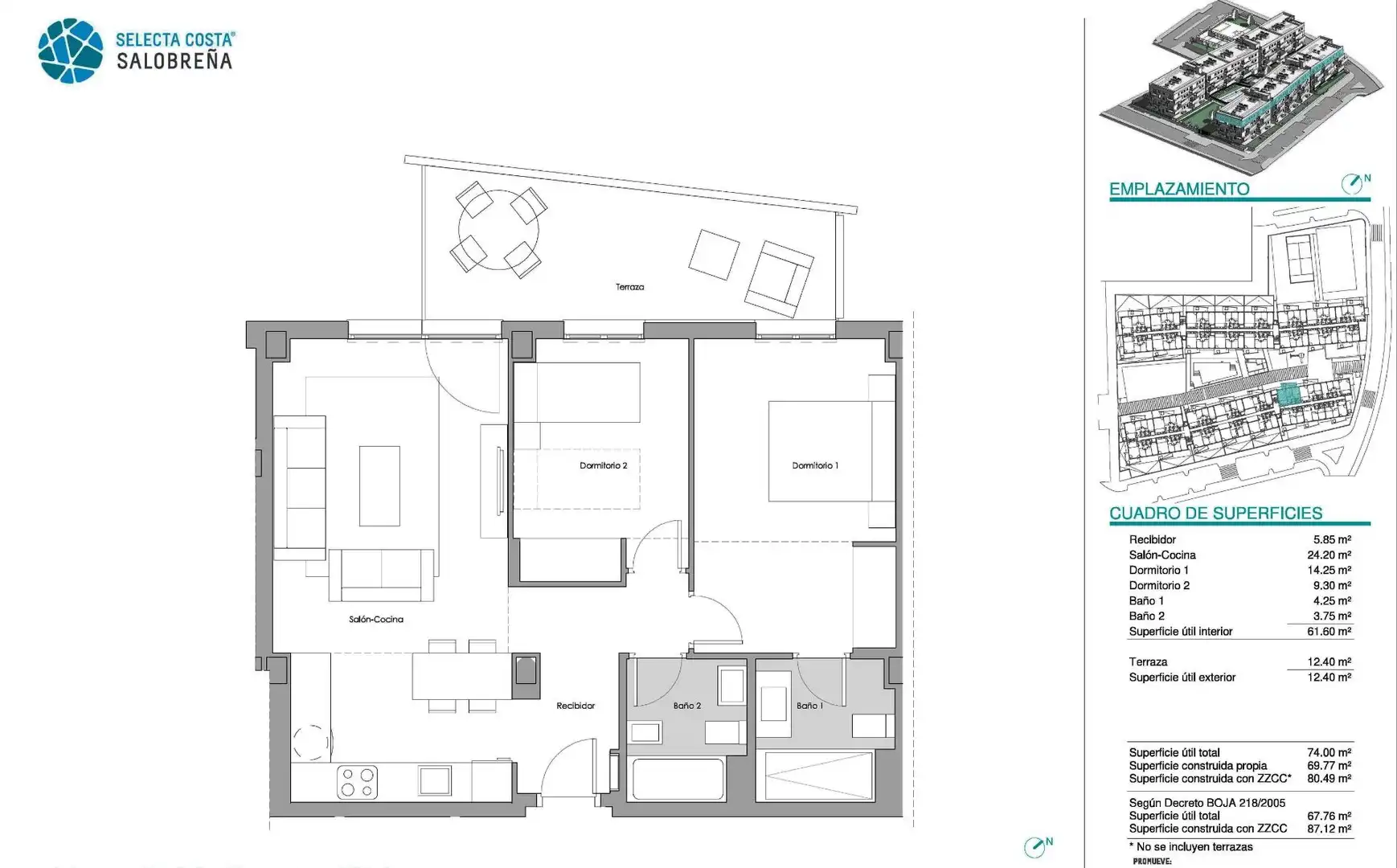 Attic for sale in Salobreña  with Air Conditioner, Heating and Terrace