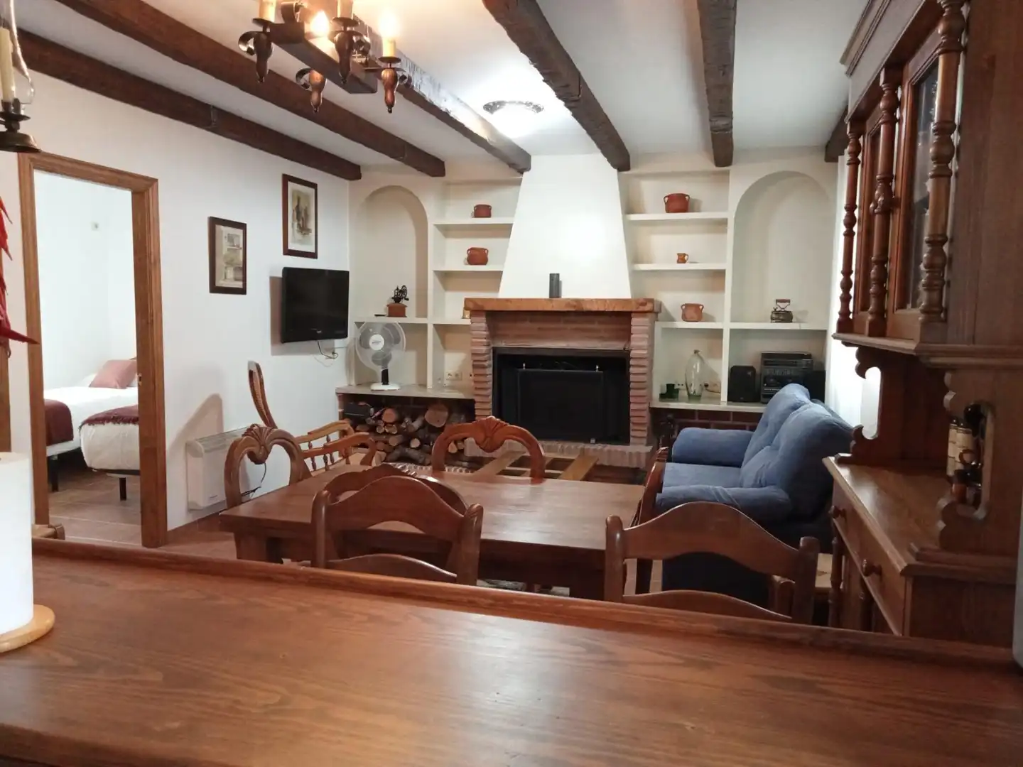 Sala d'estar de Àtic en venda en Velefique amb Aire condicionat, Calefacció i Jardí privat