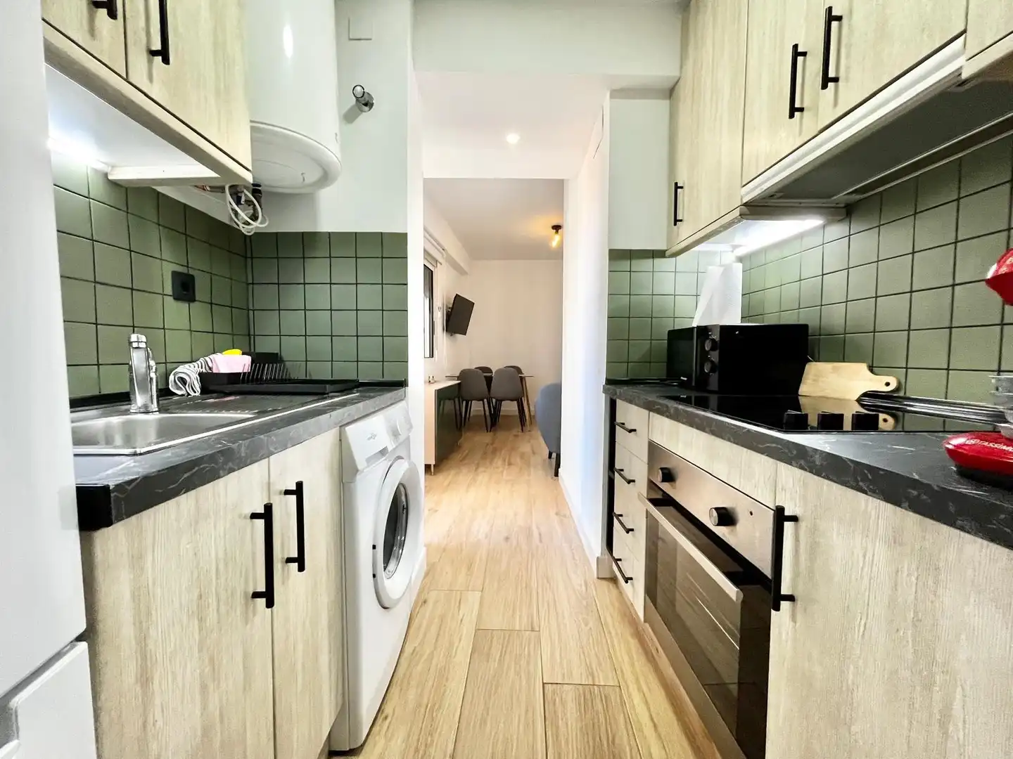 Kitchen of Apartments for rent in Pilar de la Horadada  with Heating, Furnished and Oven