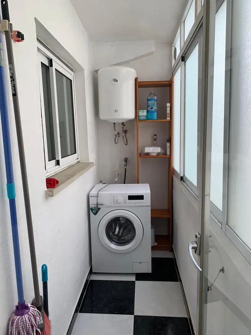 Baño de Apartamento de alquiler en Cartagena con Aire acondicionado, Terraza y Amueblado