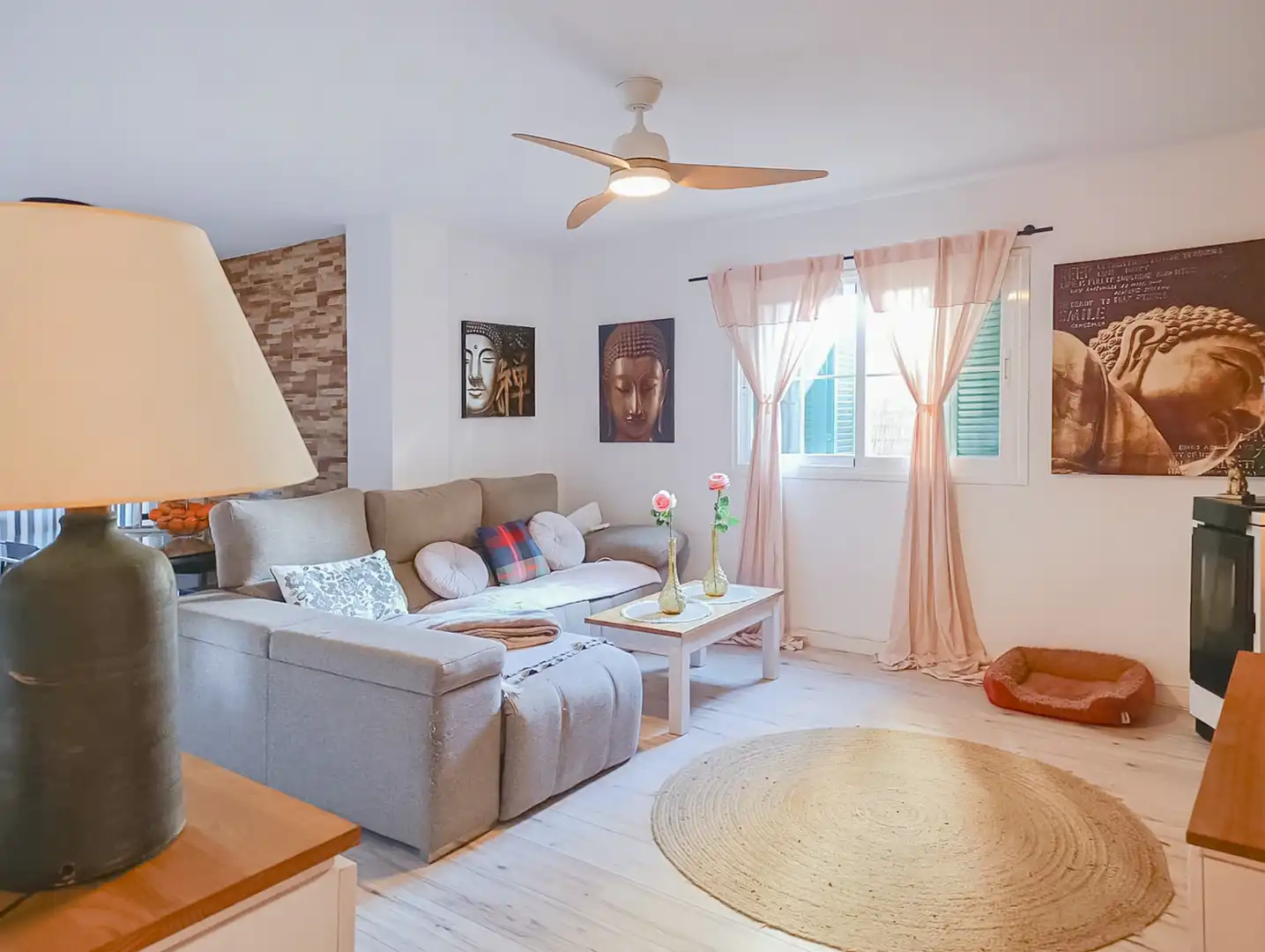 Wohnzimmer von Wohnung zum Verkauf in Llucmajor mit Klimaanlage, Heizung und Möbliert