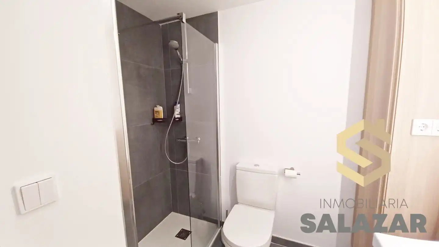 Baño de Piso de alquiler en Bilbao  con Calefacción, Terraza y Balcón