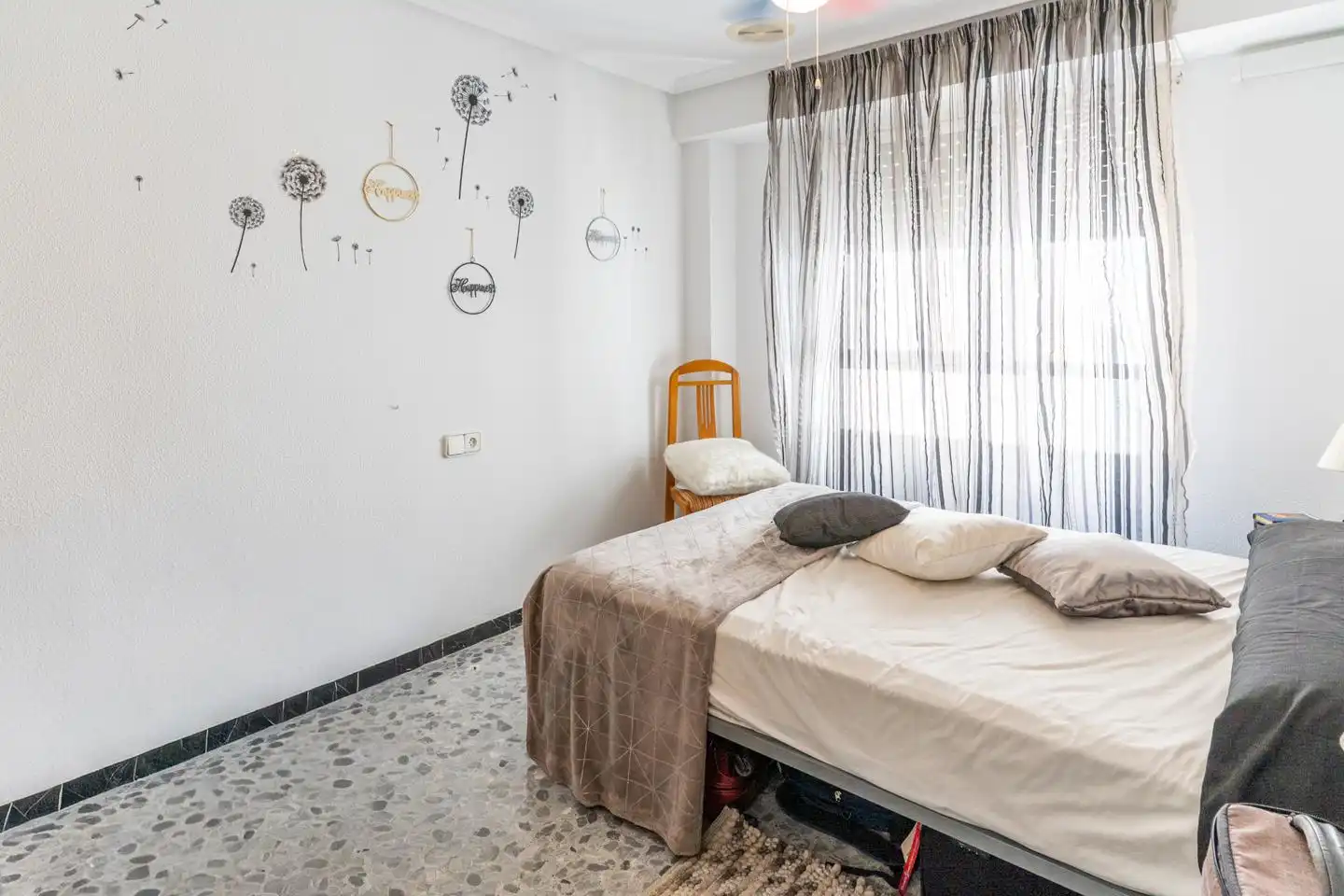 Bedroom of Flat for sale in Santa Pola  with Air Conditioner, Terrace and Furnished