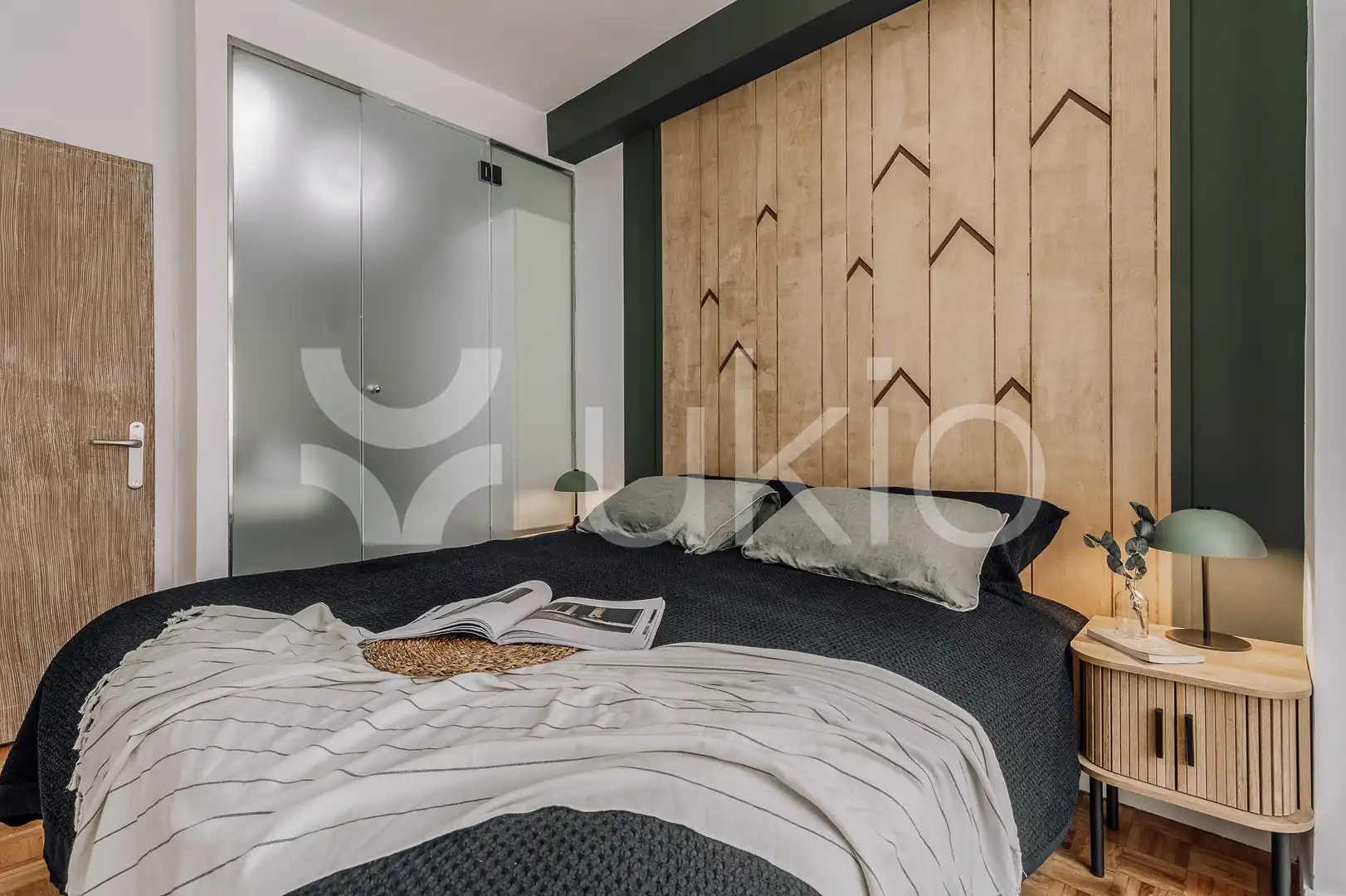 Dormitori de Apartament de lloguer en Barrio de Salamanca