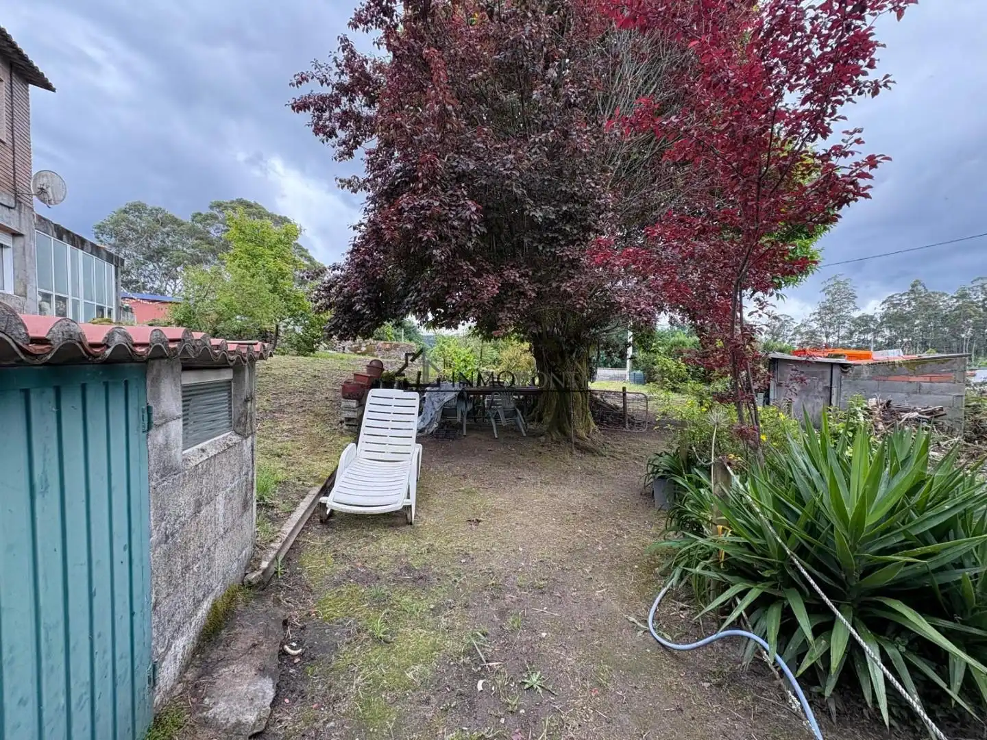 Jardín de Casa o chalet de alquiler en Pontevedra Capital  con Calefacción, Jardín privado y Amueblado