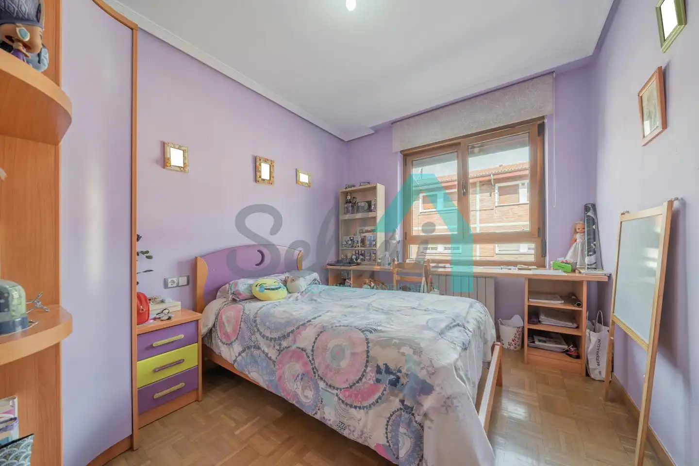 Bedroom of Flat for sale in Mieres (Asturias)  with Heating, Parquet flooring and Storage room