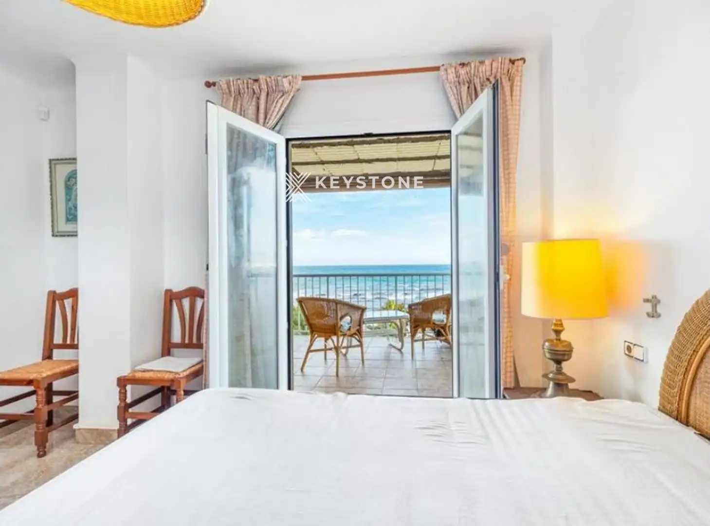 Bedroom of Flat for rent in Llucmajor  with Air Conditioner, Terrace and Furnished