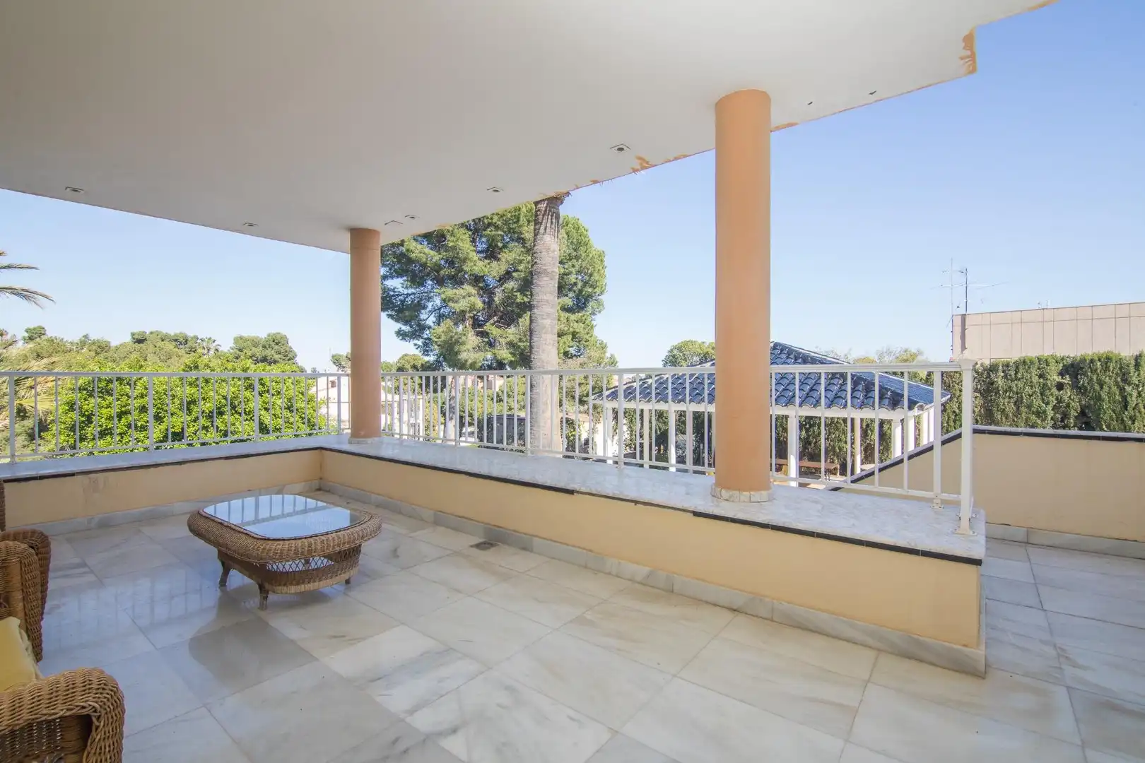 Terraza de Casa o chalet en venta en Elche / Elx con Aire acondicionado, Jardín privado y Terraza