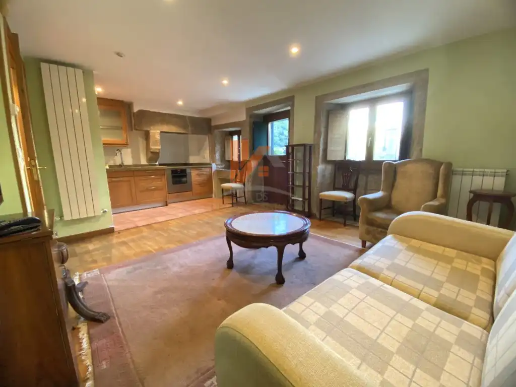 Sala de estar de Casa o chalet de alquiler en Santiago de Compostela  con Amueblado
