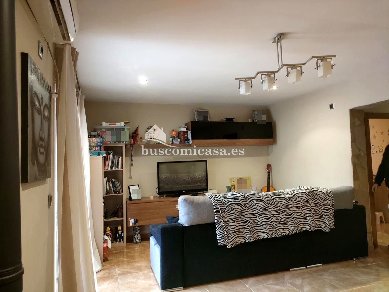 Sala d'estar de Casa adosada en venda en  Jaén Capital amb Aire condicionat, Terrassa i Moblat