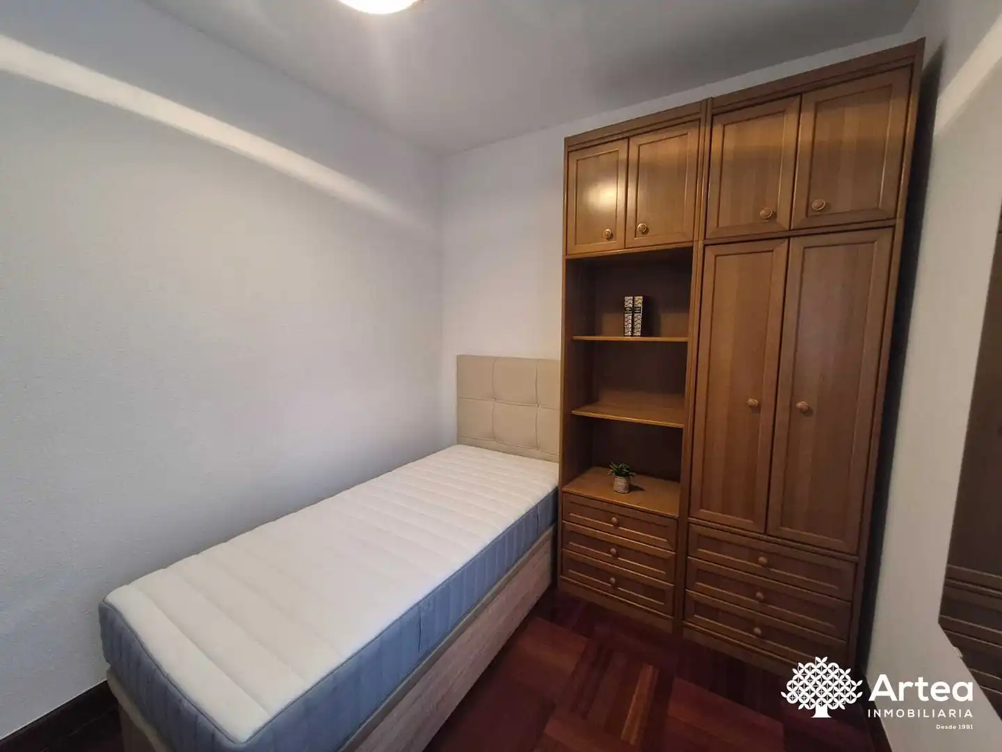 Bedroom of Flat for rent in Bilbao   with Heating, Oven and Washing machine