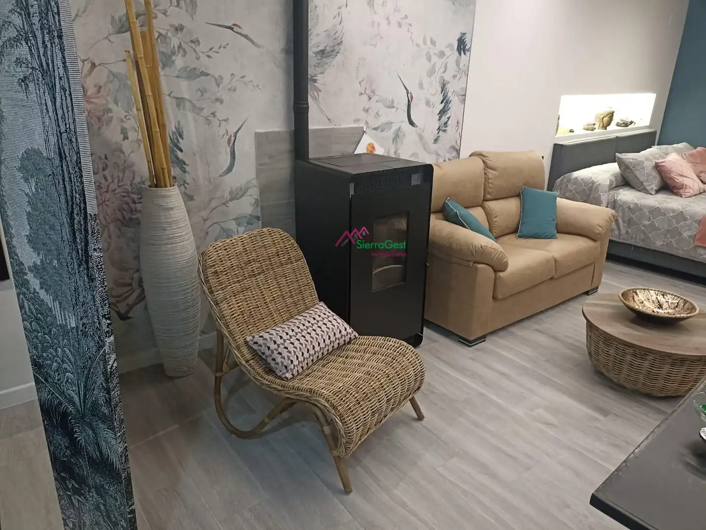 Sala de estar de Loft en venta en Ubrique con Amueblado