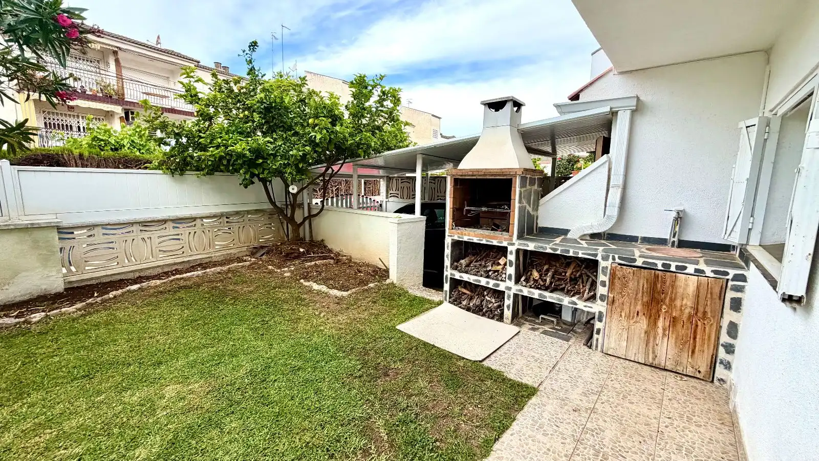 Jardín de Casa o chalet en venta en Cunit con Aire acondicionado, Calefacción y Jardín privado