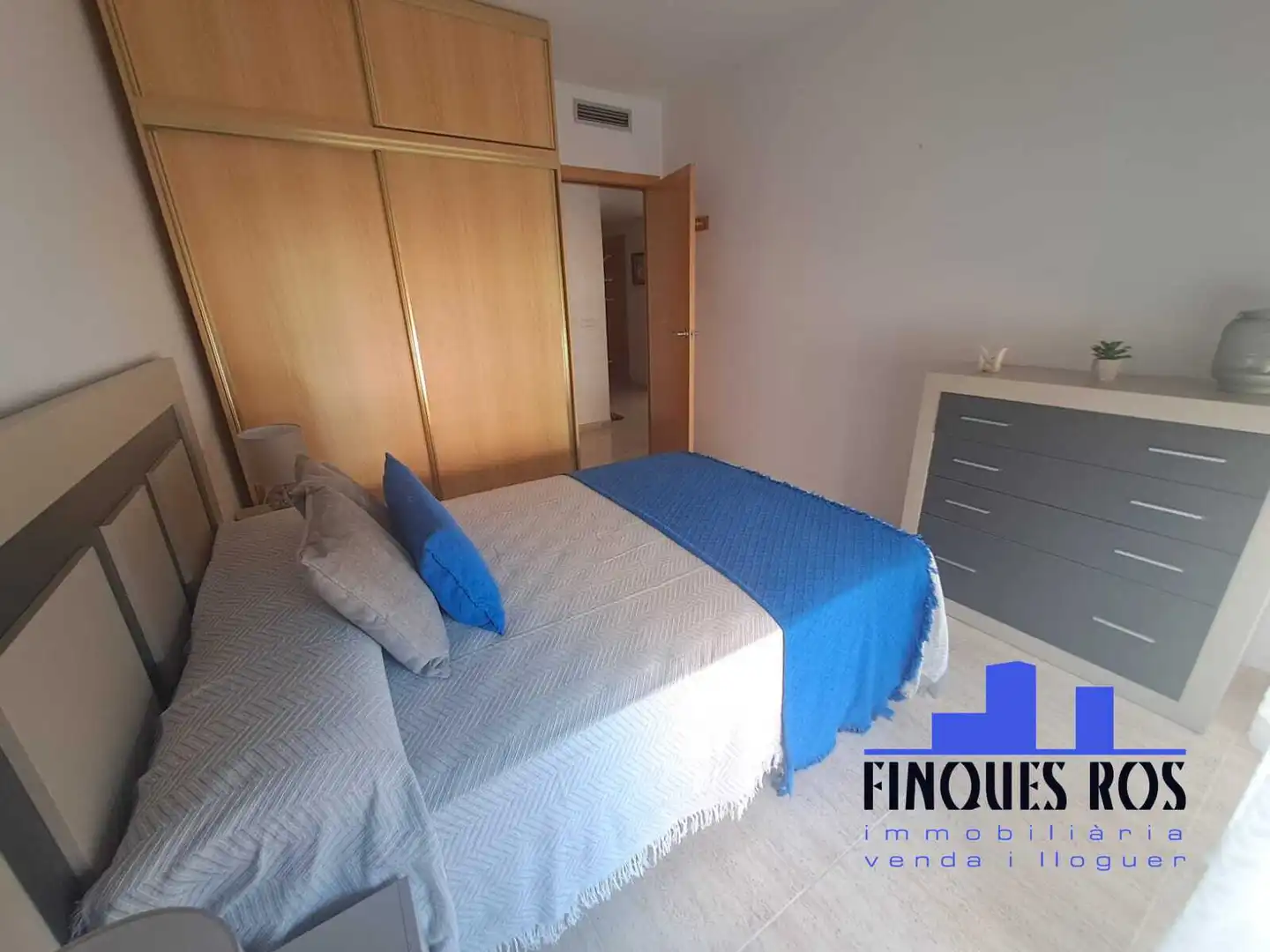 Bedroom of Flat for rent in Benicarló  with Air Conditioner, Terrace and Furnished