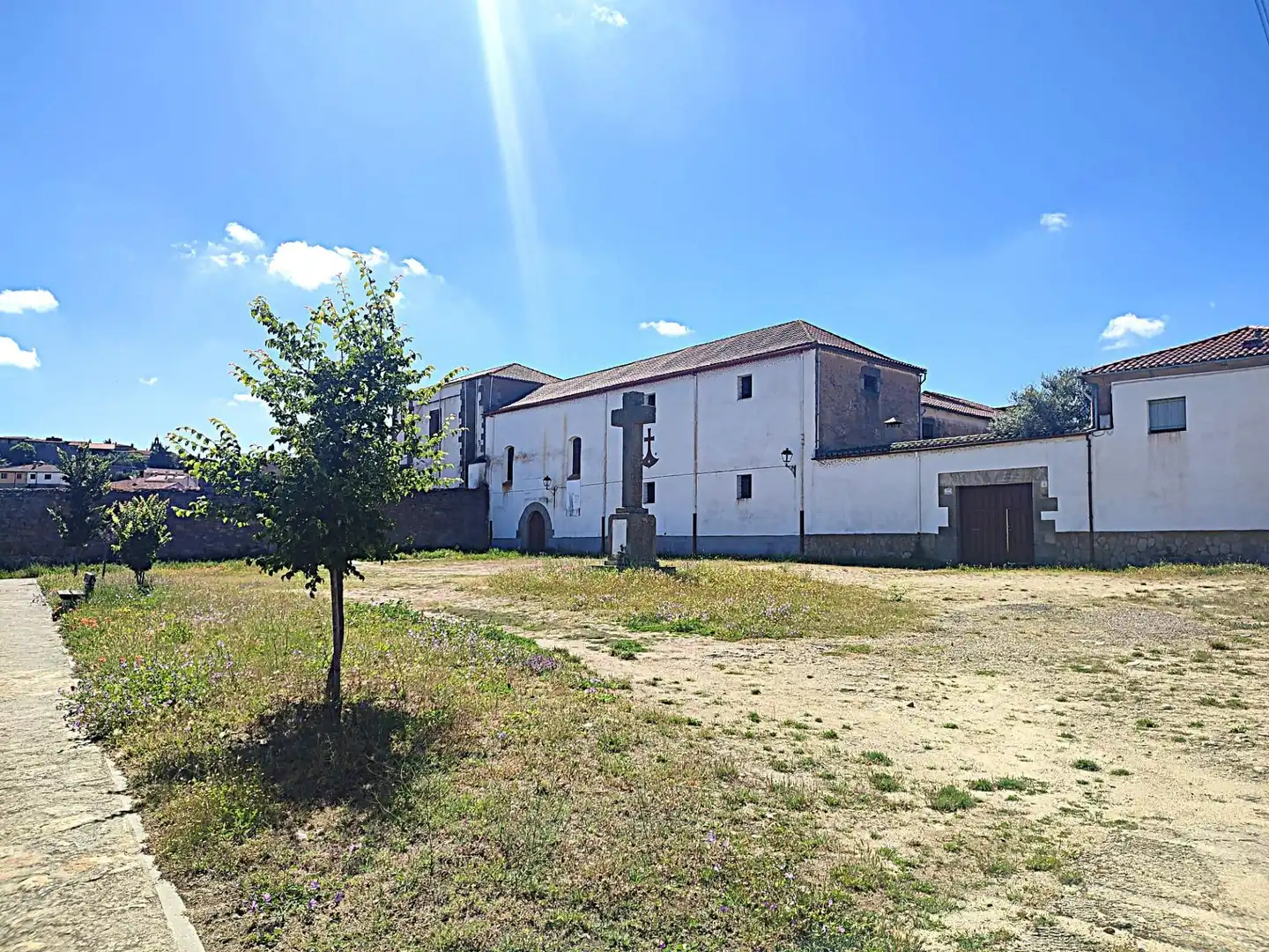 Vista exterior de Casa o xalet en venda en Ledesma amb Calefacció, Jardí privat i Traster