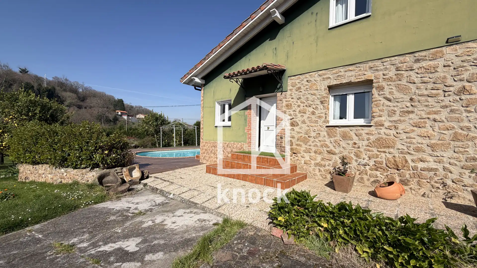 Vista exterior de Casa o chalet en venta en Langreo con Calefacción, Terraza y Trastero