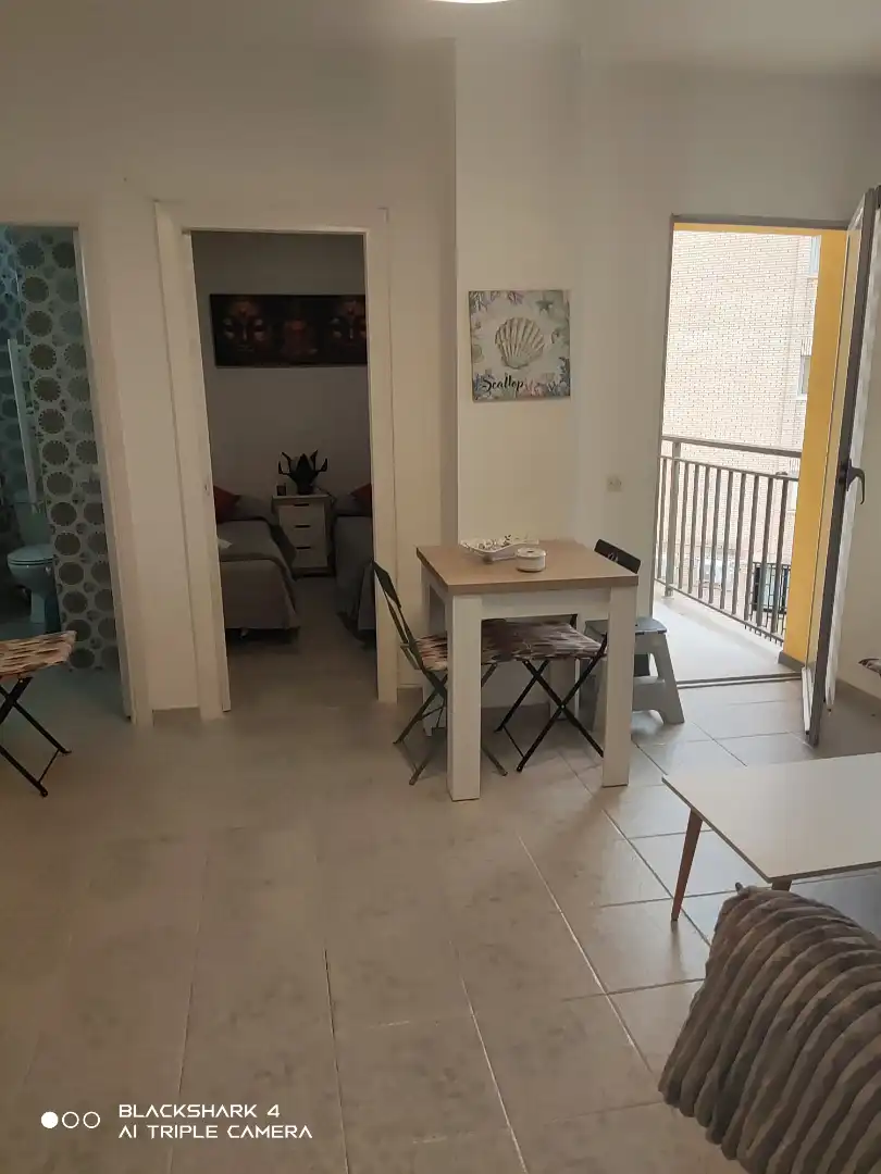 Comedor de Apartamento de alquiler en Oropesa del Mar / Orpesa con Aire acondicionado, Amueblado y Balcón